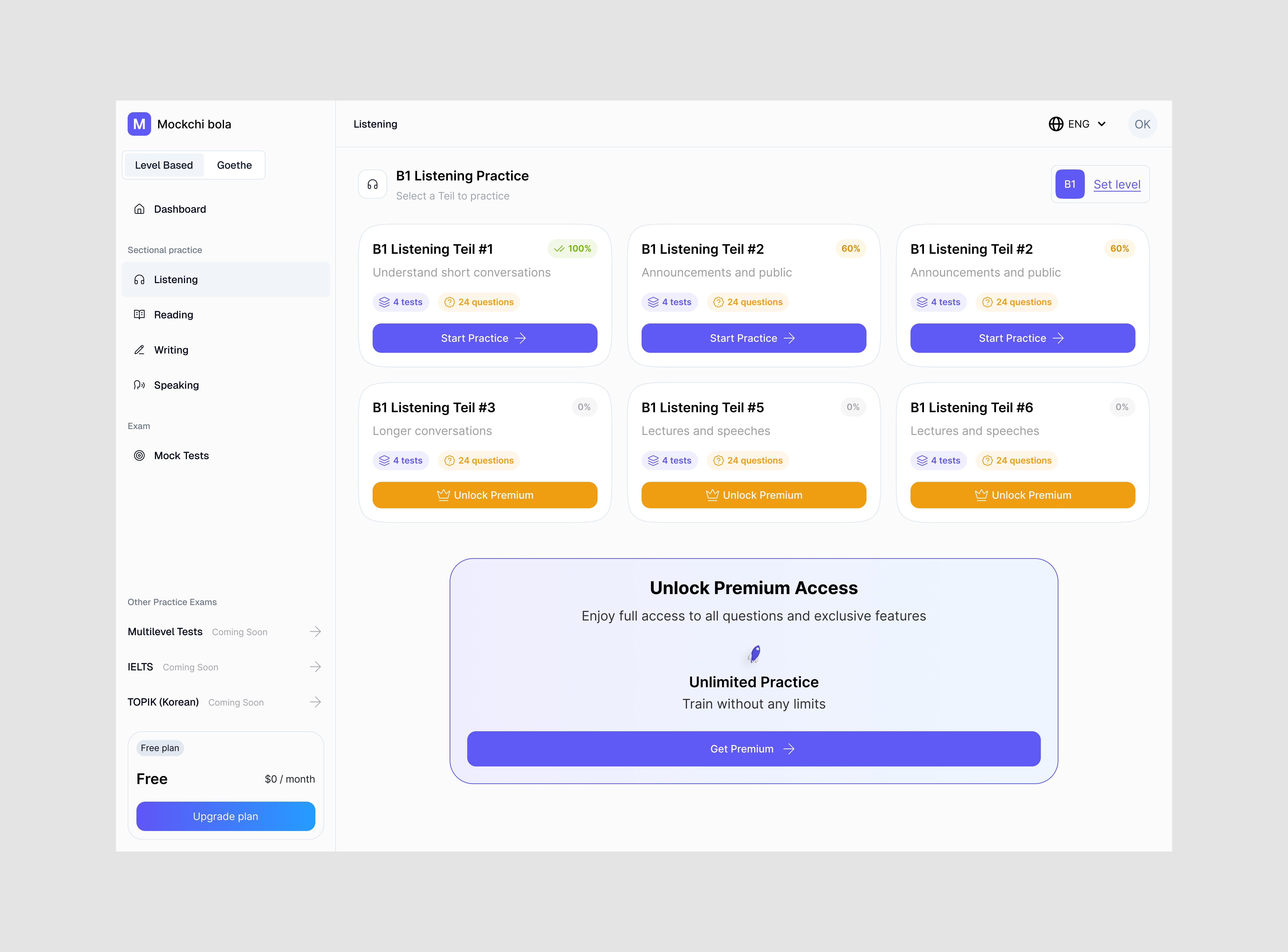 Student Workspace Dashboard
