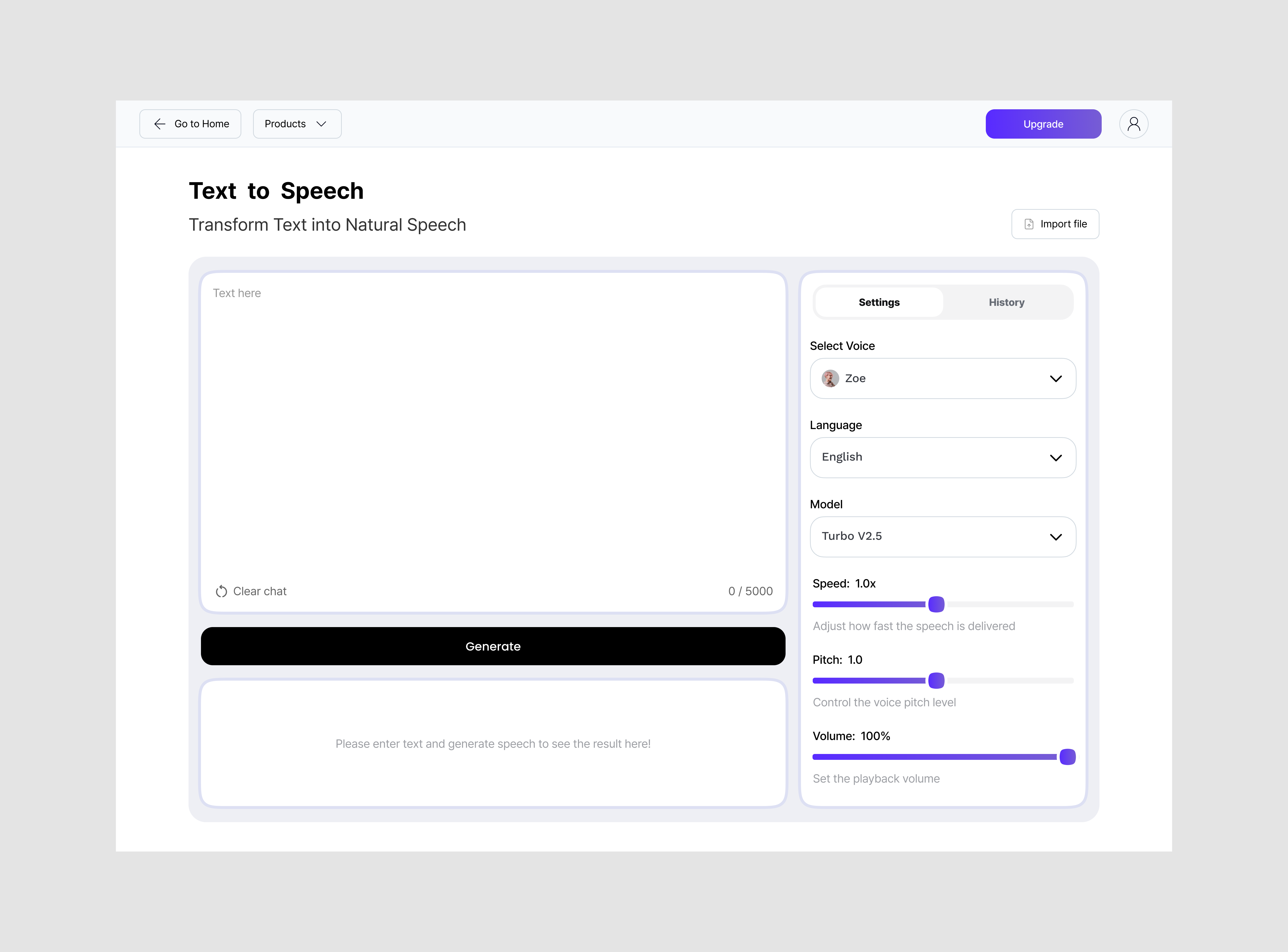 Text-to-Speech